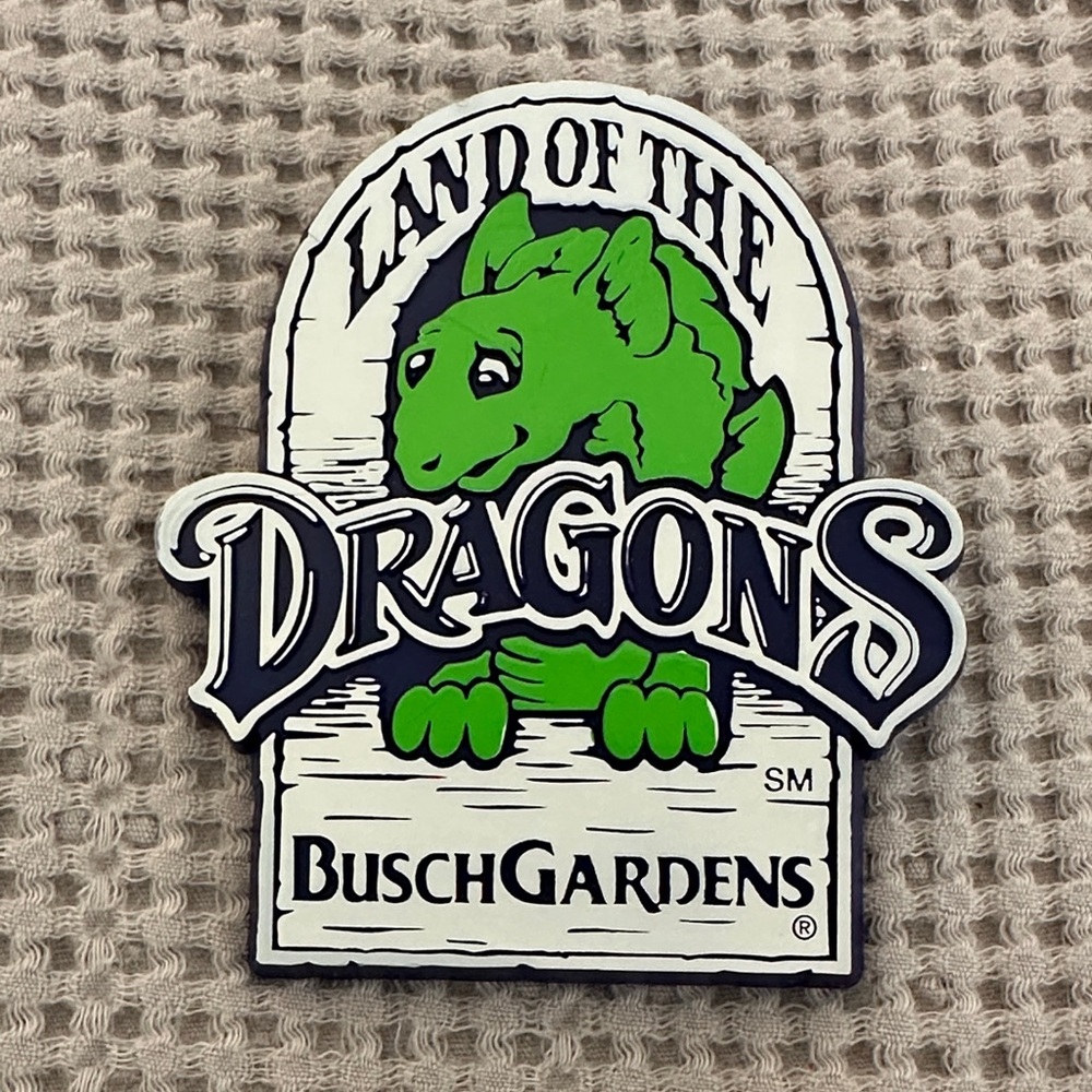 Busch Gardens Land of the Dragons Pin